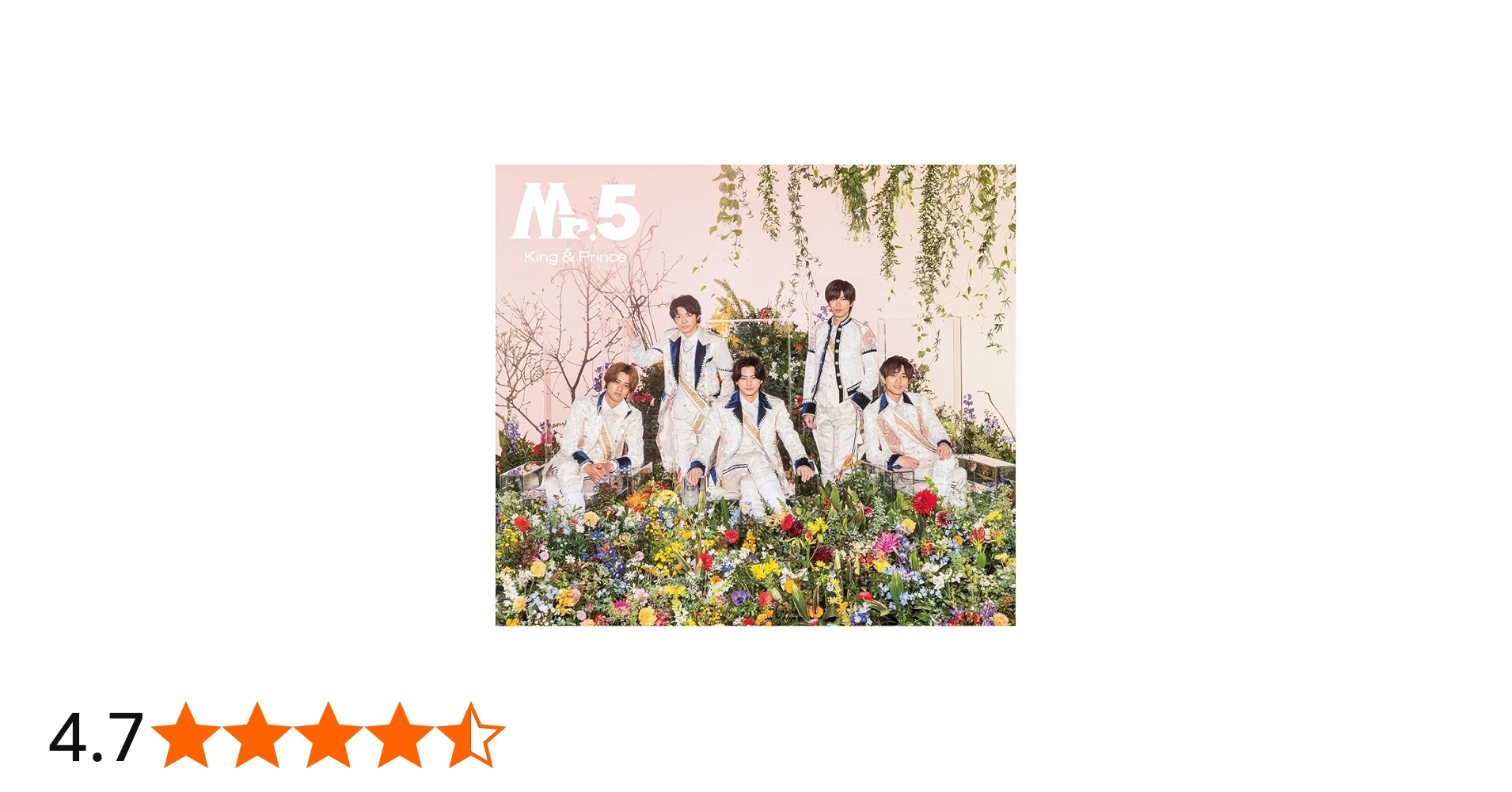 Amazon.co.jp: Mr.5 (初回限定盤A)(2枚組CD) - King & Prince (DVD付