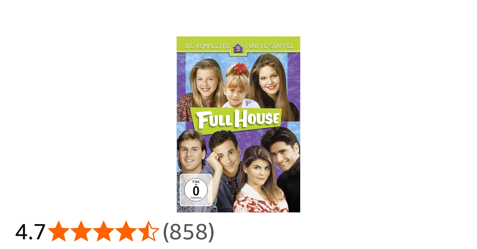Full House - Complete Season 5 [4 DVD]: Amazon.co.uk: Bob Saget