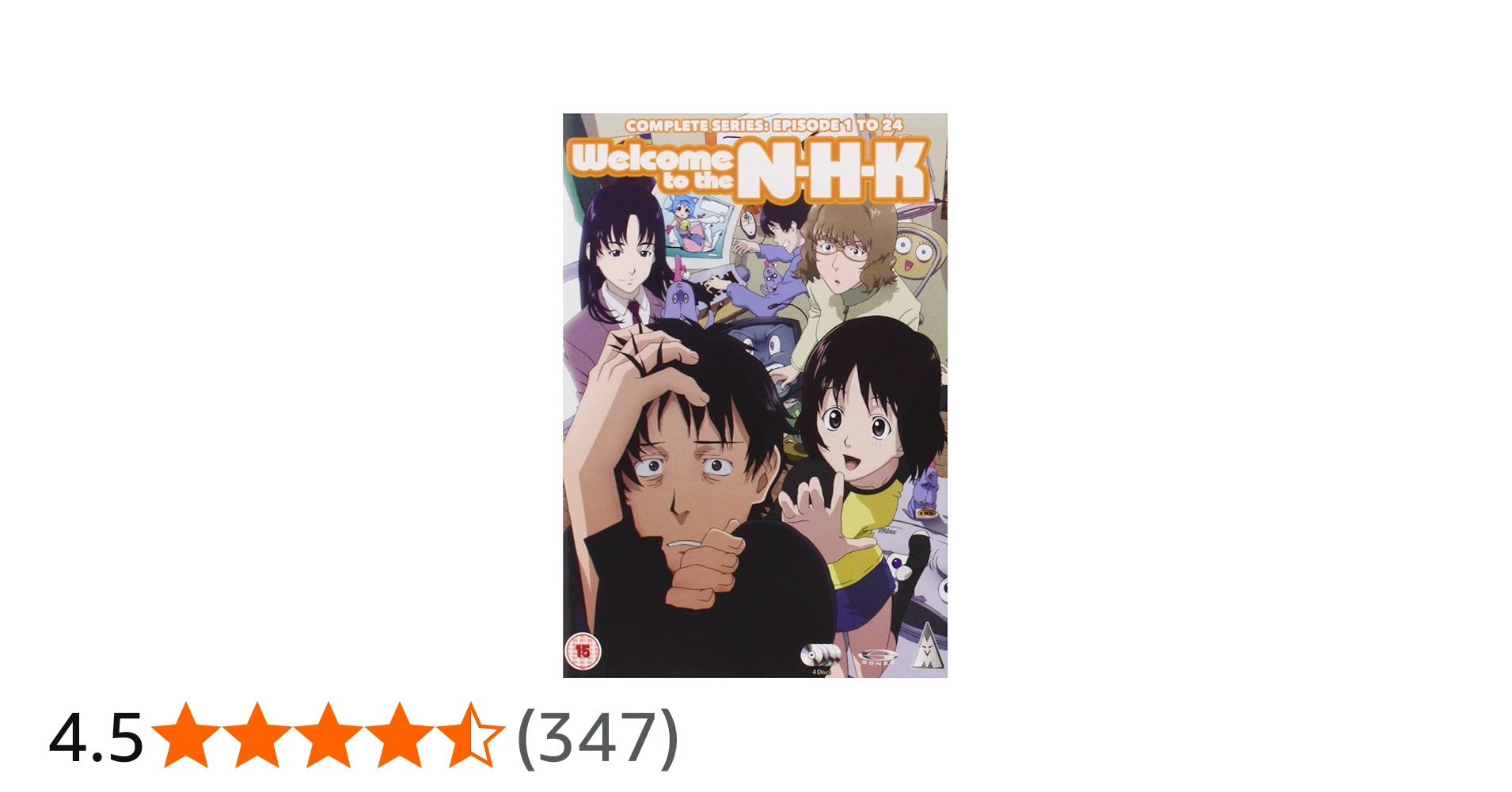 Amazon.co.jp: NHKにようこそ! コンプリート DVD-BOX (全24話, 600分