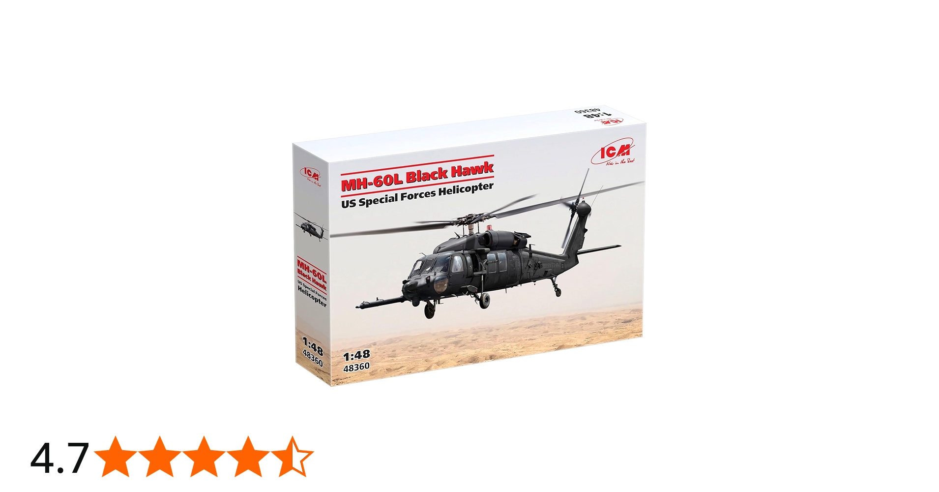 Amazon | アイシーエム(ICM) 1/48 アメリカ 特殊作戦ヘリコプター MH