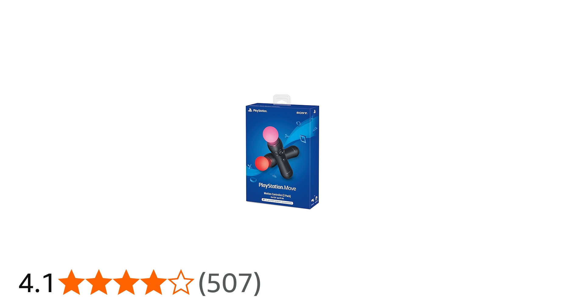 PlayStation Move Controllers - Two Pack - PlayStation 4 Standard