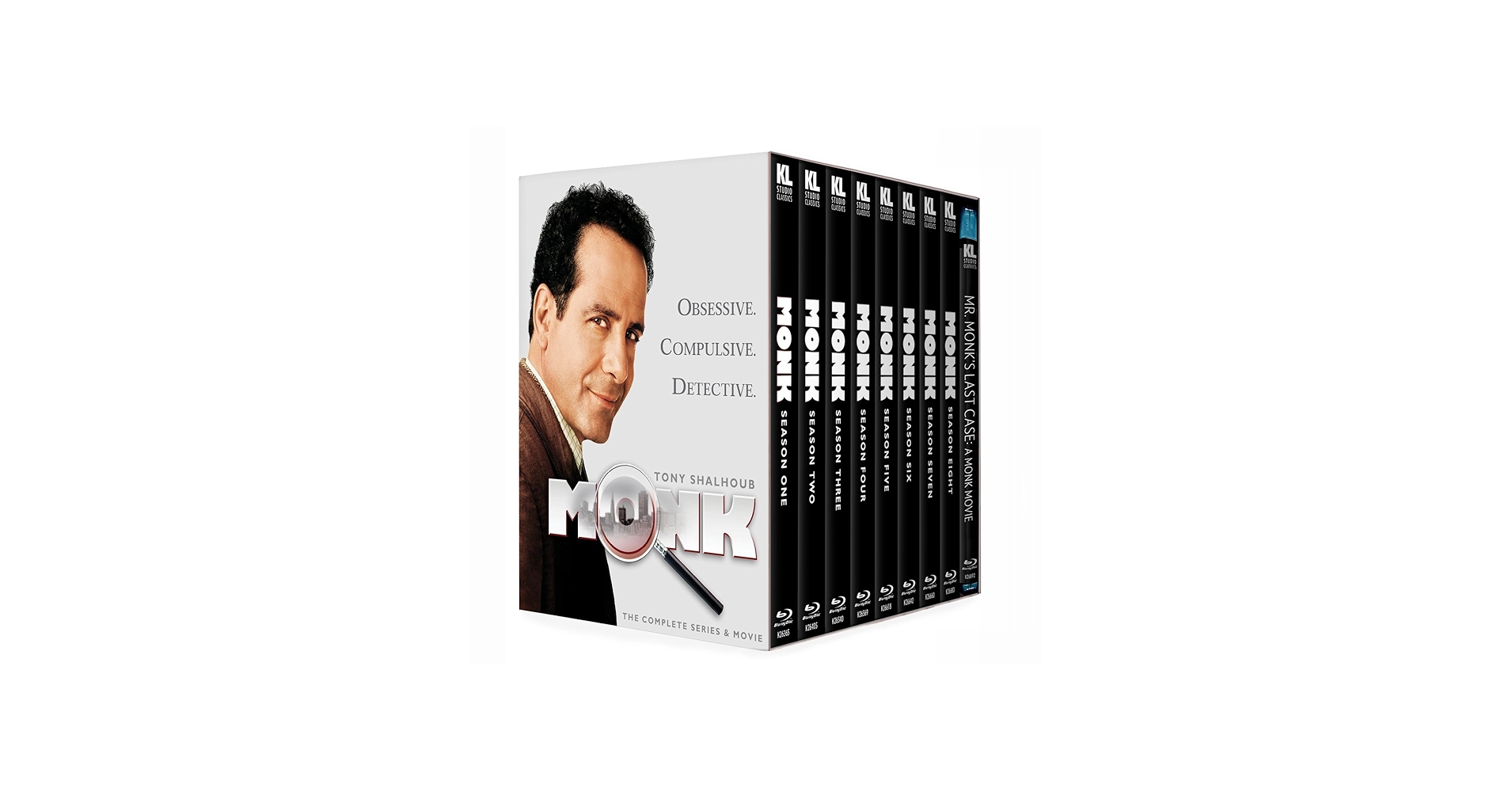 Amazon.com: Monk: The Complete Series & Movie [Blu-ray] : Tony