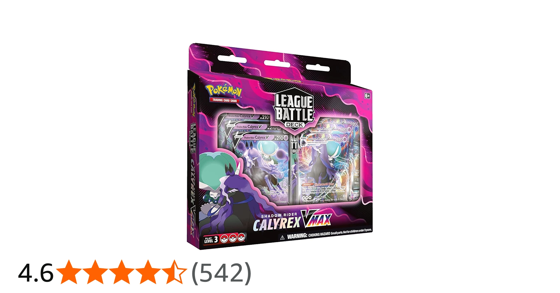 Amazon.co.jp: Pokemon Cards: Shadow Rider Calyrex VMAX League