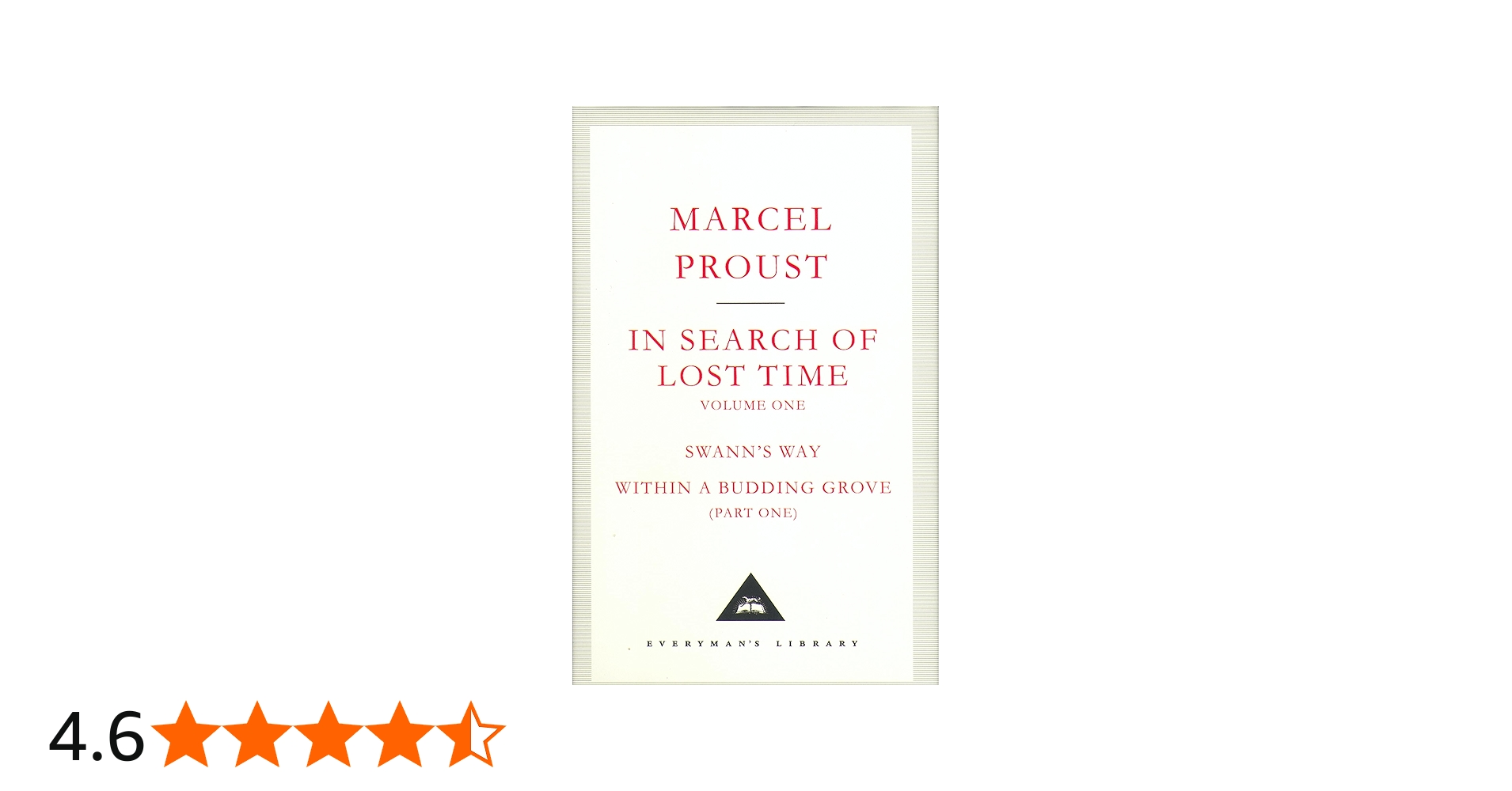 Amazon | In Search of Lost Times Vol 1 (Everyman's Library