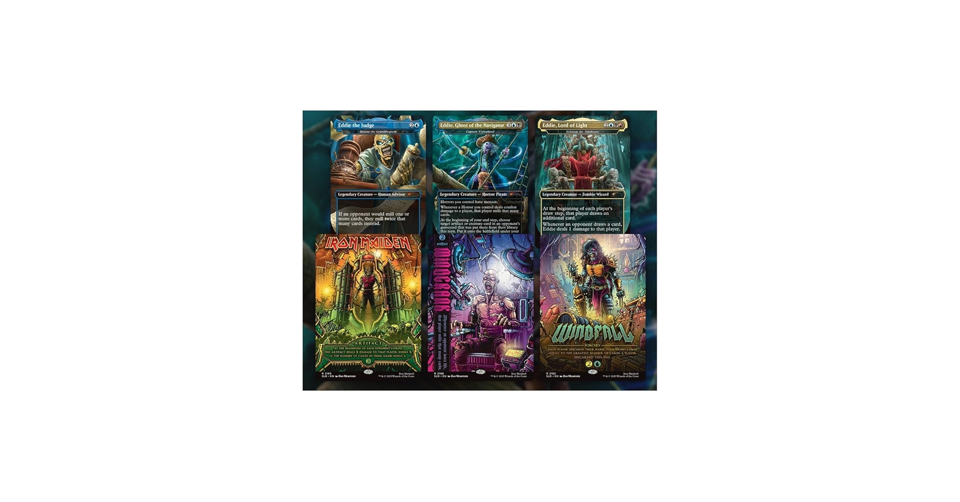 Amazon.com: MTG Secret Lair: Secret Lair x Iron Maiden: Eddie