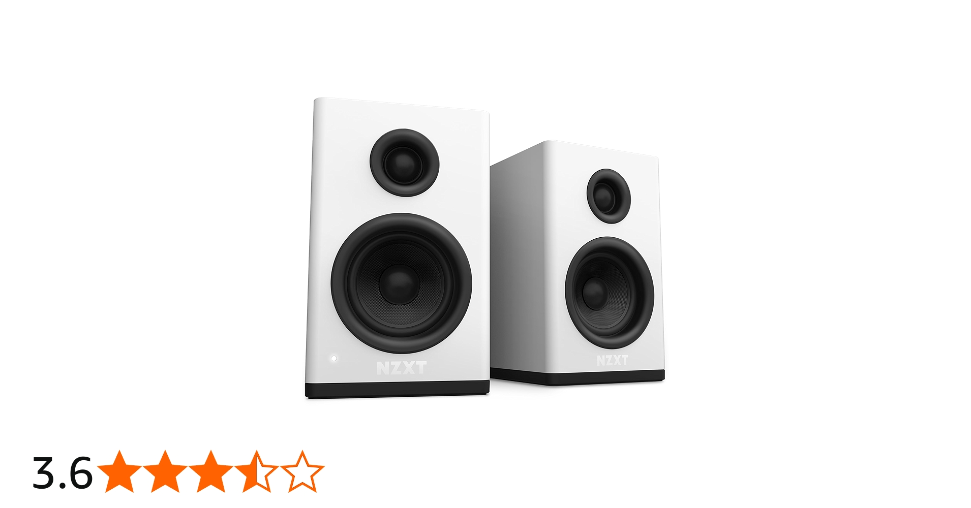 Amazon.co.jp: NZXT Relay Speakers White デスクトップサイズ アンプ