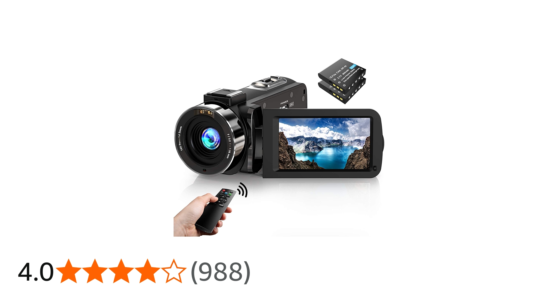 Amazon.co.jp: Video Camera Camcorder FHD 1080P 30FPS 36MP IR Night