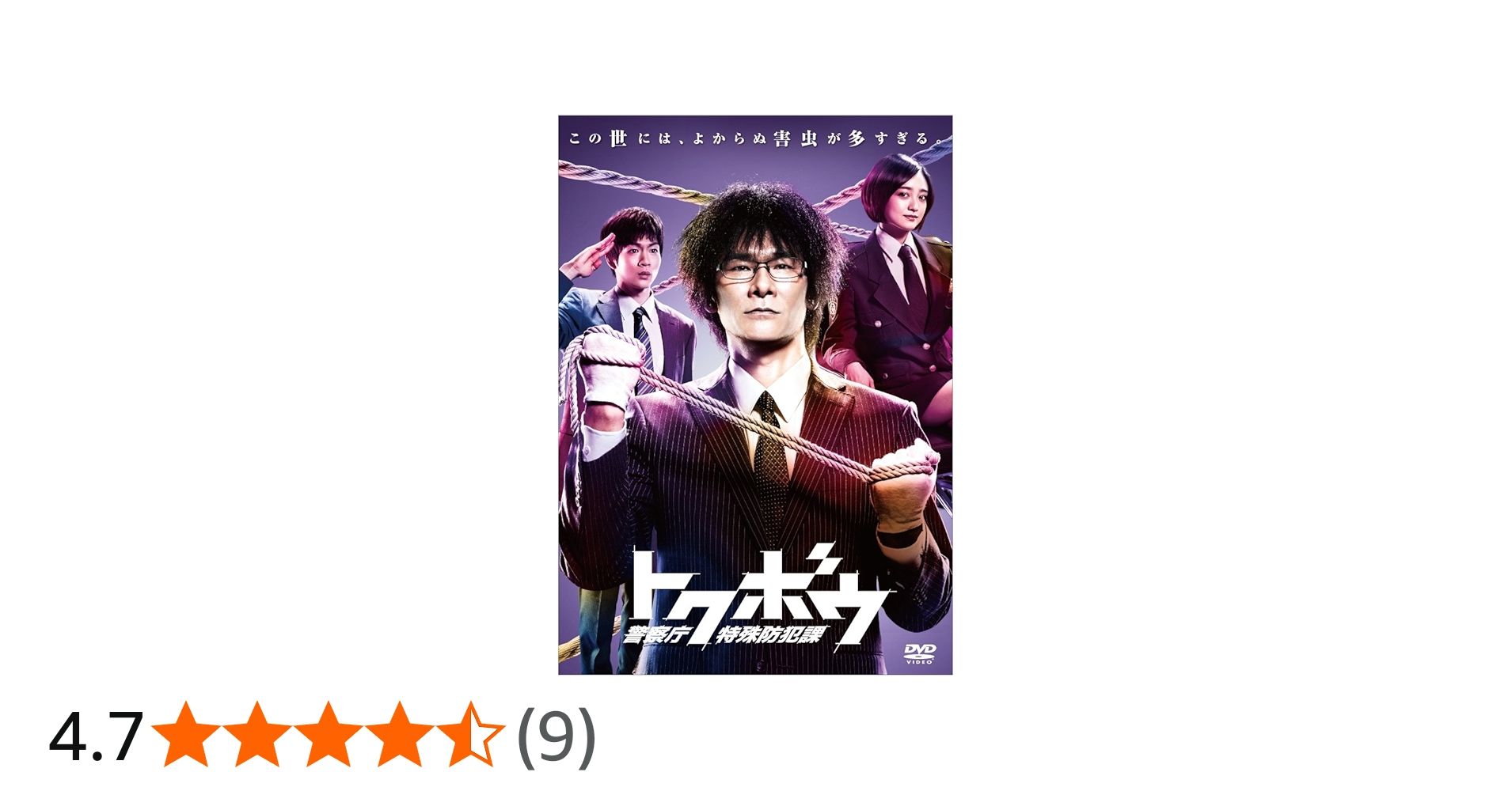 Amazon.co.jp: トクボウ 警察庁特殊防犯課 DVD-BOX : 伊原剛志, 松下