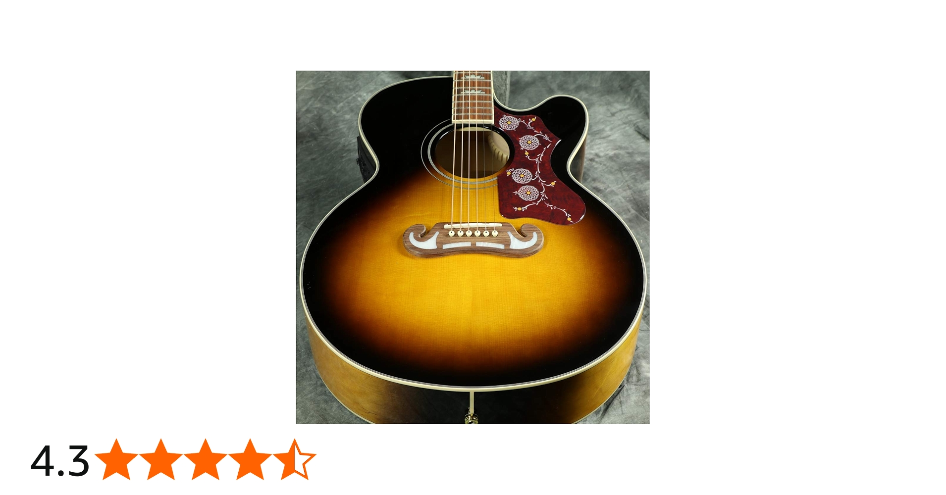 Amazon.co.jp: Epiphone/J-200EC Studio VS (Vintage Sunburst) (EJ