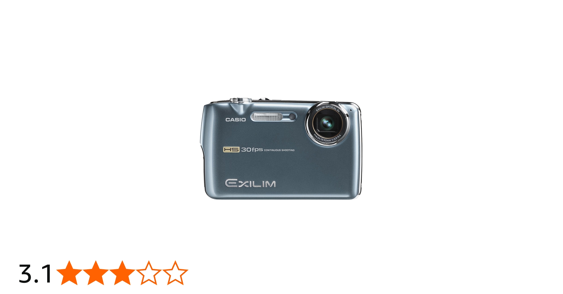 Amazon | CASIO デジタルカメラ HI-SPEED EXILIM EX-FS10 グレー EX