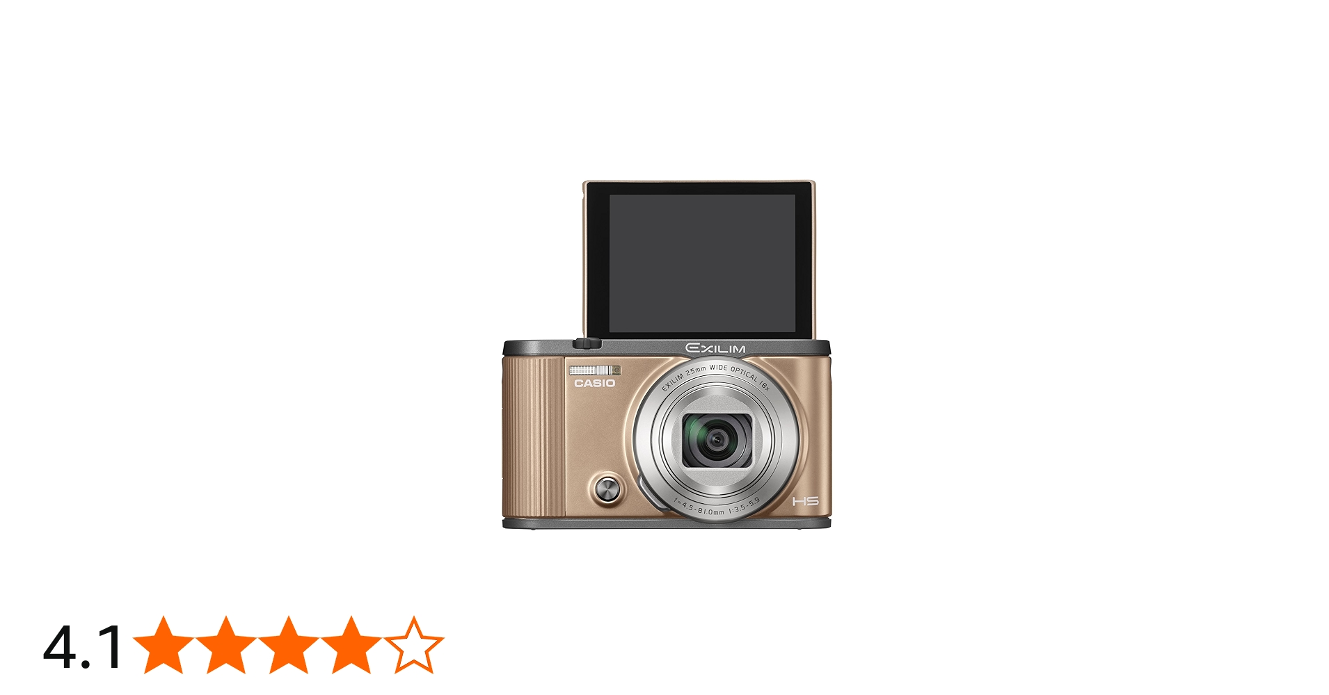 Amazon | CASIO デジタルカメラ EXILIM EX-ZR1700GD 自分撮りチルト