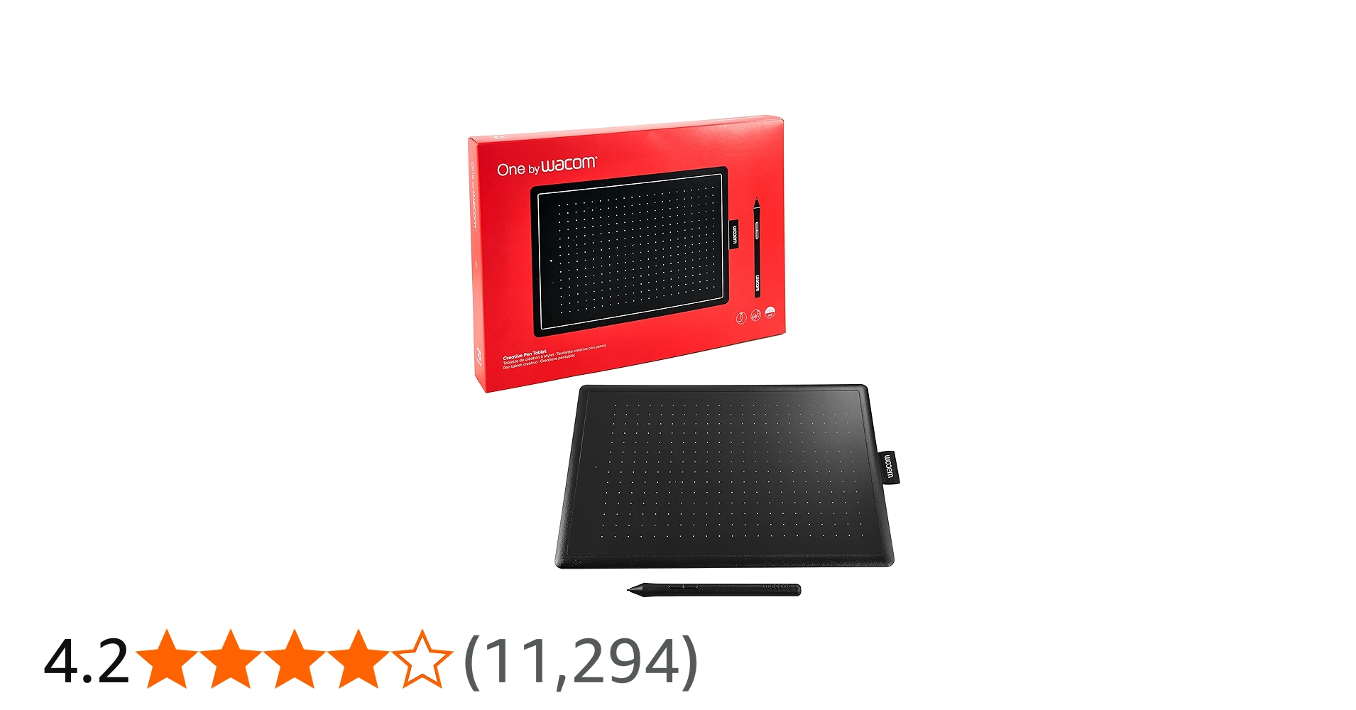 Amazon | ワコム ペンタブ One by Wacom Medium Chromebook 対応 ペン