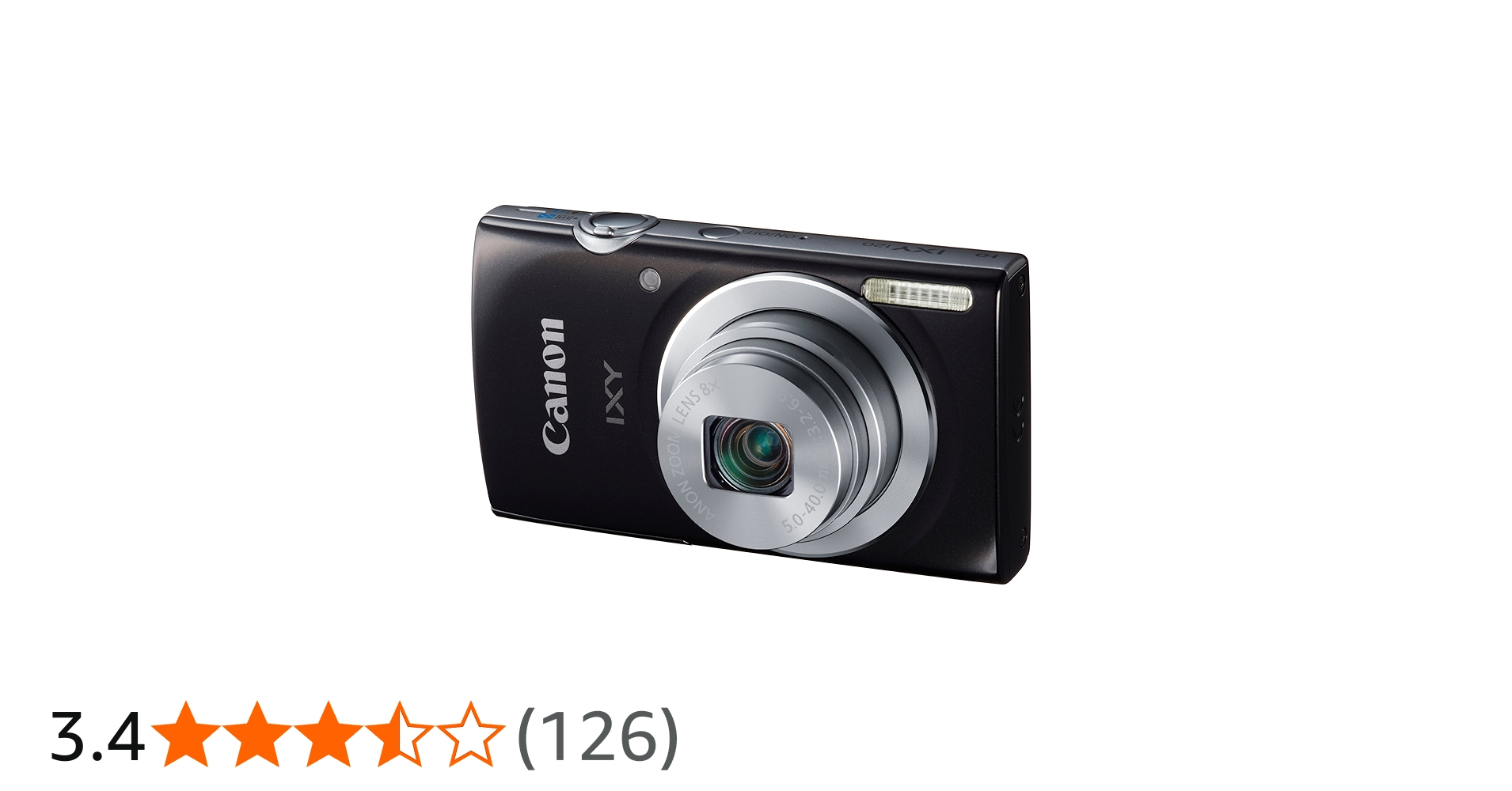 Amazon.co.jp: Canon デジタルカメラ IXY 120 光学8倍ズーム ブラック