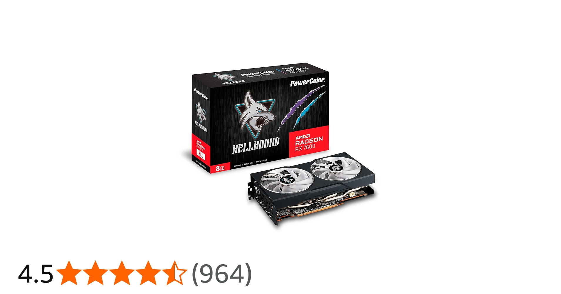 Amazon | Power Color AMD Radeon / RX7600 搭載 グラフィックボード