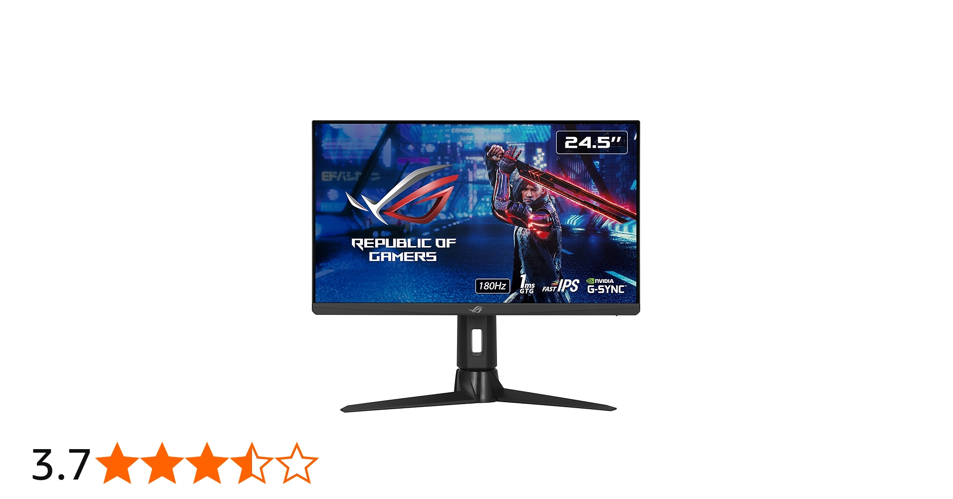 Amazon.co.jp: ASUS ゲーミングモニター ROG Strix XG256Q 180Hz/24.5