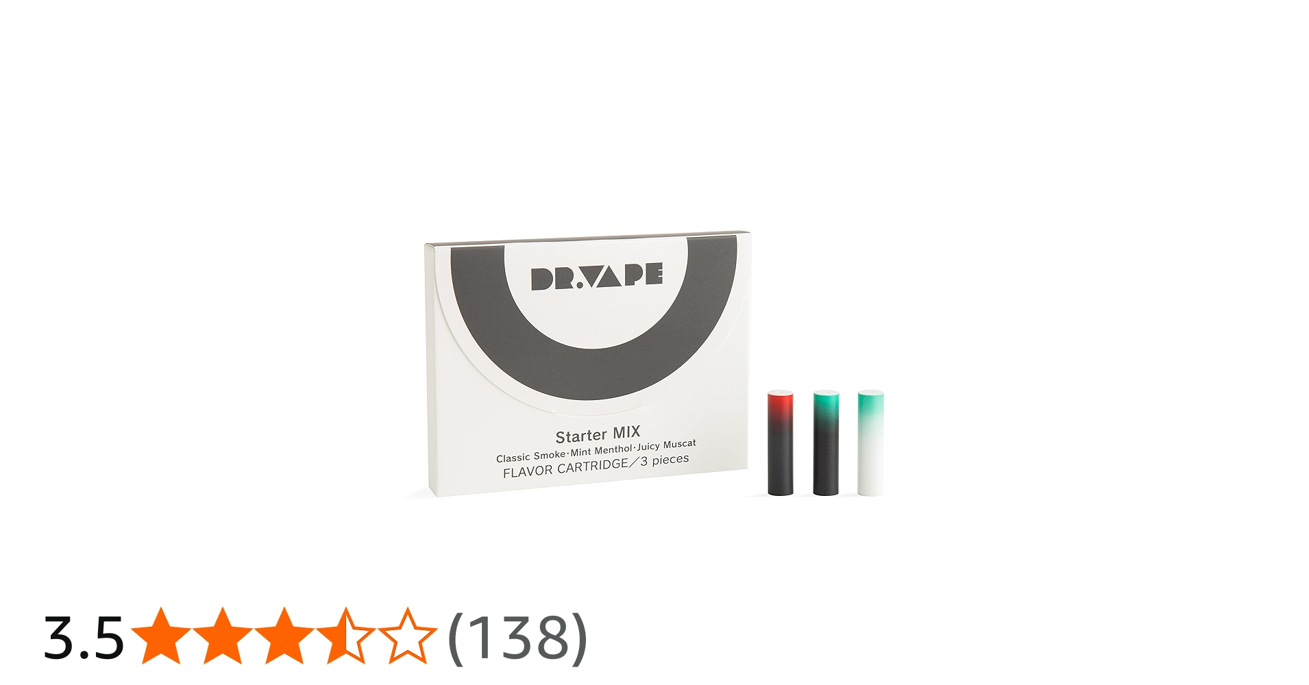 Amazon | DR.VAPE フレーバーカートリッジ(スターターMIX) | DR.VAPE