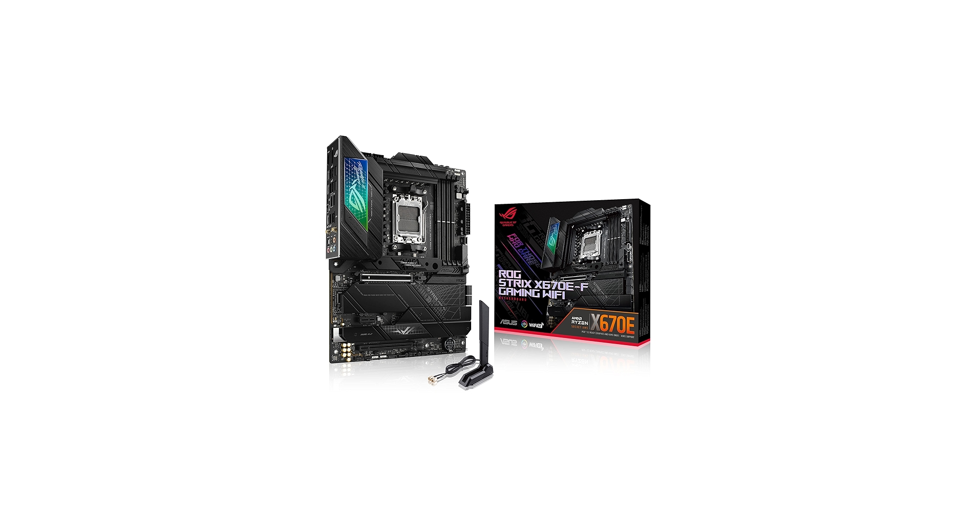 Amazon.com: ASUS ROG STRIX X670E-F GAMING WIFI AMD X670 AM5 Ryzen