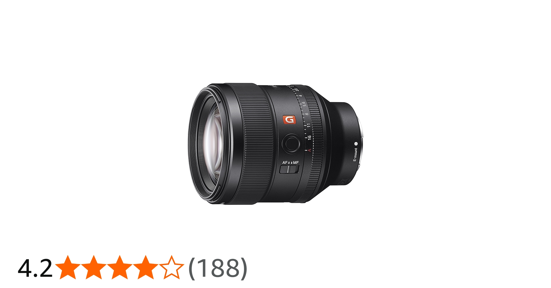Amazon.co.jp: SONY(ソニー) 望遠単焦点レンズ フルサイズ FE 85mm F1