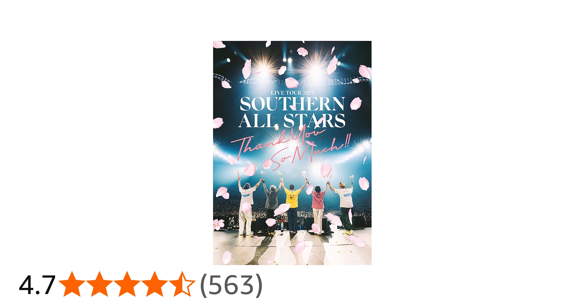 Amazon.co.jp: LIVE TOUR 2025 「THANK YOU SO MUCH!!」 [通常盤