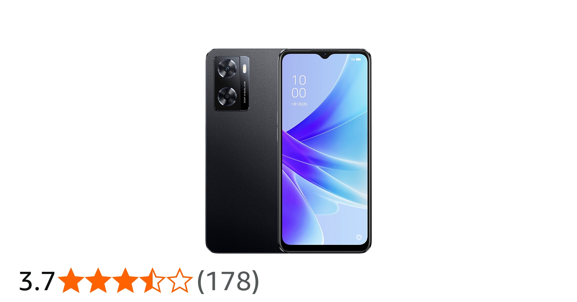 Amazon.co.jp: OPPO A77 ブラック CPH2385 docomo/au/SoftBank/Rakuten