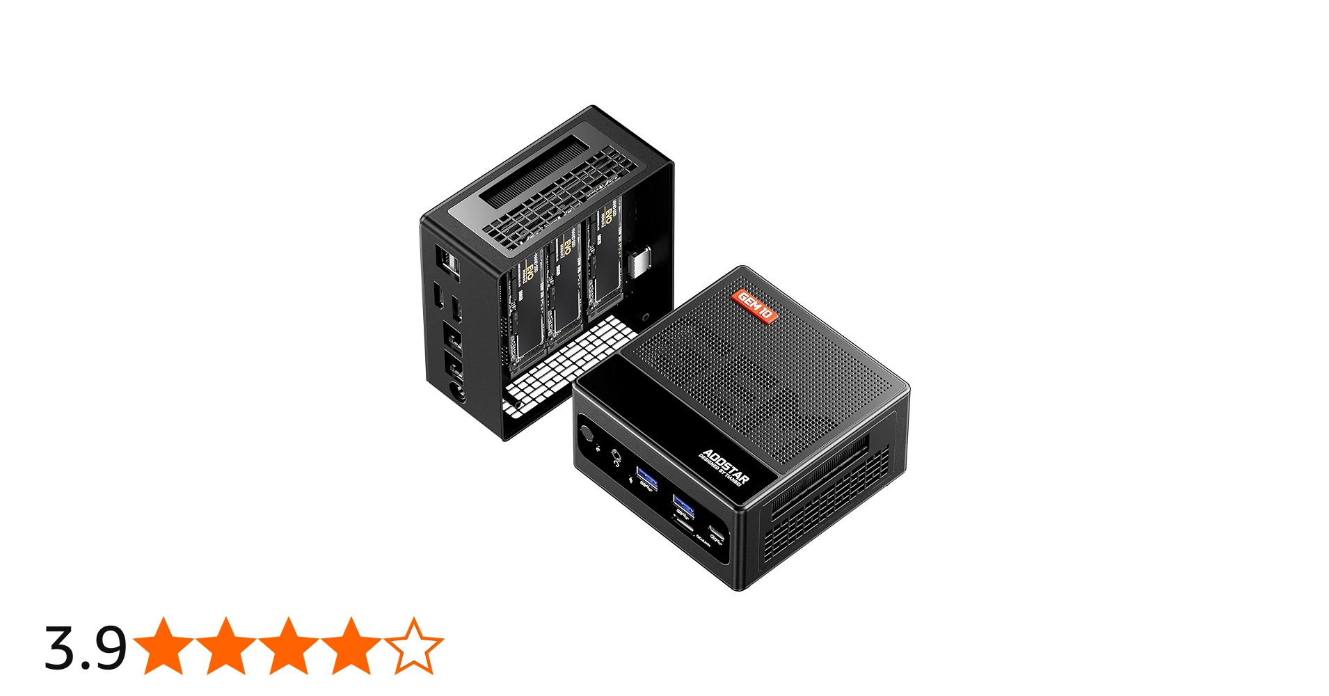 Amazon.co.jp: AOOSTAR ミニPC GEM10 Ryzen 7 6800H(二つ2.5GLAN