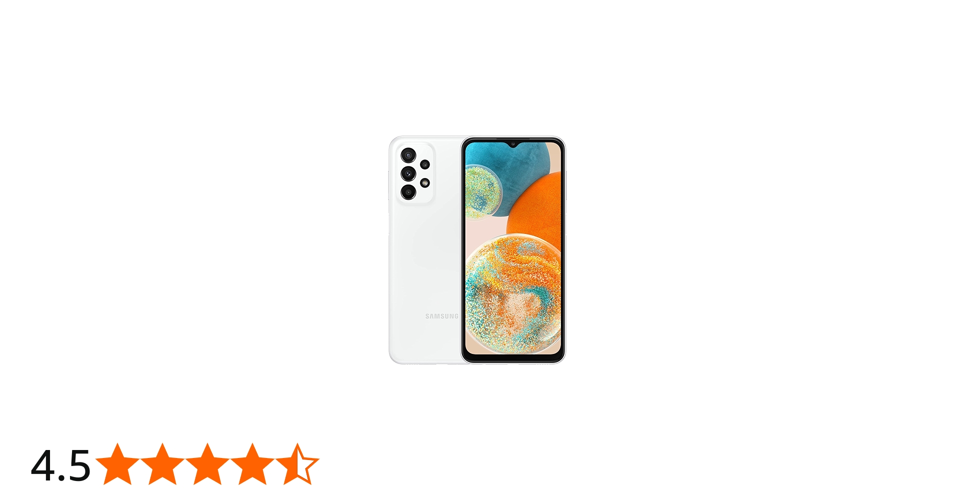 SAMSUNG Galaxy A23 5G Android Smartphone, 128 GB, 4 GB RAM, Dual