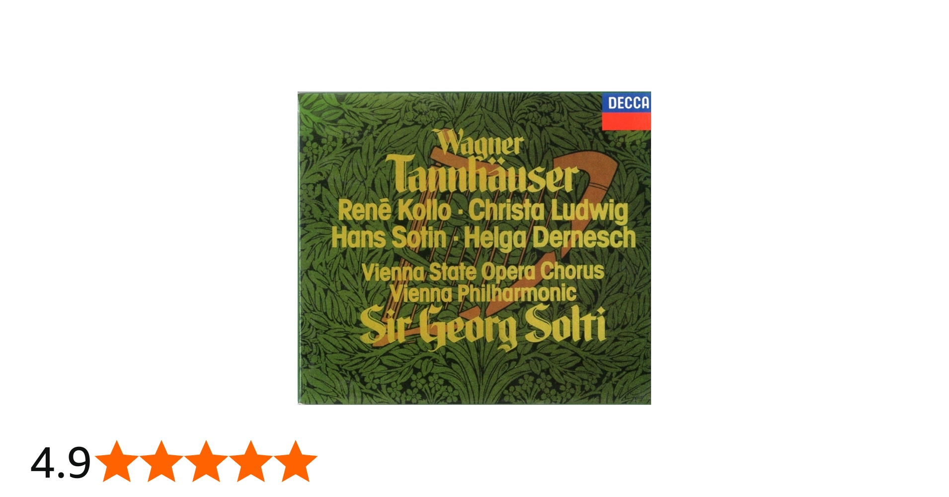 Amazon.co.jp: ワーグナー:歌劇「タンホイザー」（パリ版）全曲