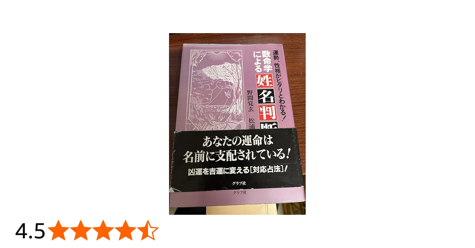 数命学による姓名判断: 運勢、性格がピタリとわかる | 野間 覚玄, 松浦