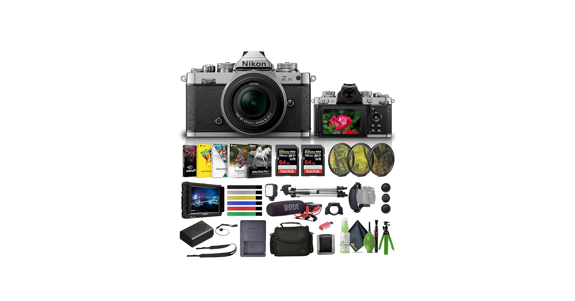 Amazon.com : Nikon Zfc Mirrorless Camera with 16-50mm Lens Silver