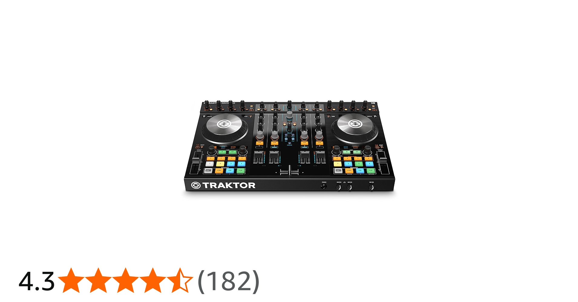 Native Instruments Traktor Kontrol S4 MK2 DJ Controller : Amazon