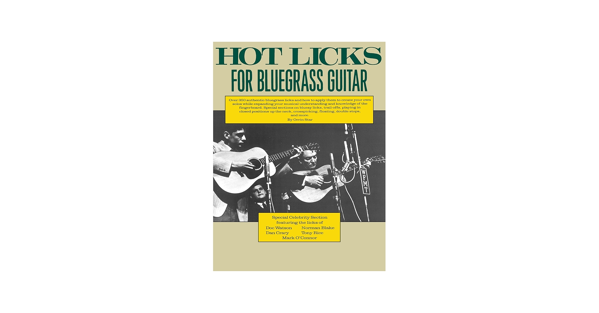 Amazon.com: Hot Licks for Bluegrass Guitar Book - Fingerstyle