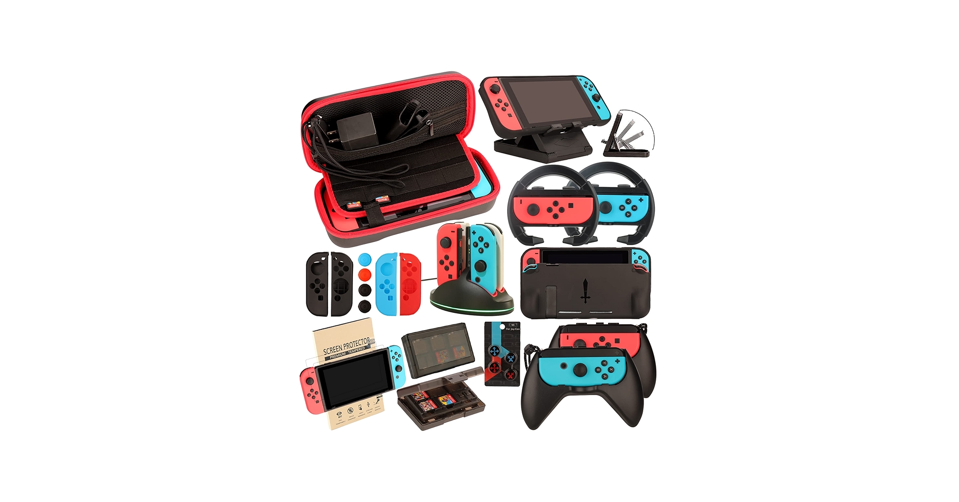 Amazon.com: Switch Accessories Bundle for Nintendo Switch