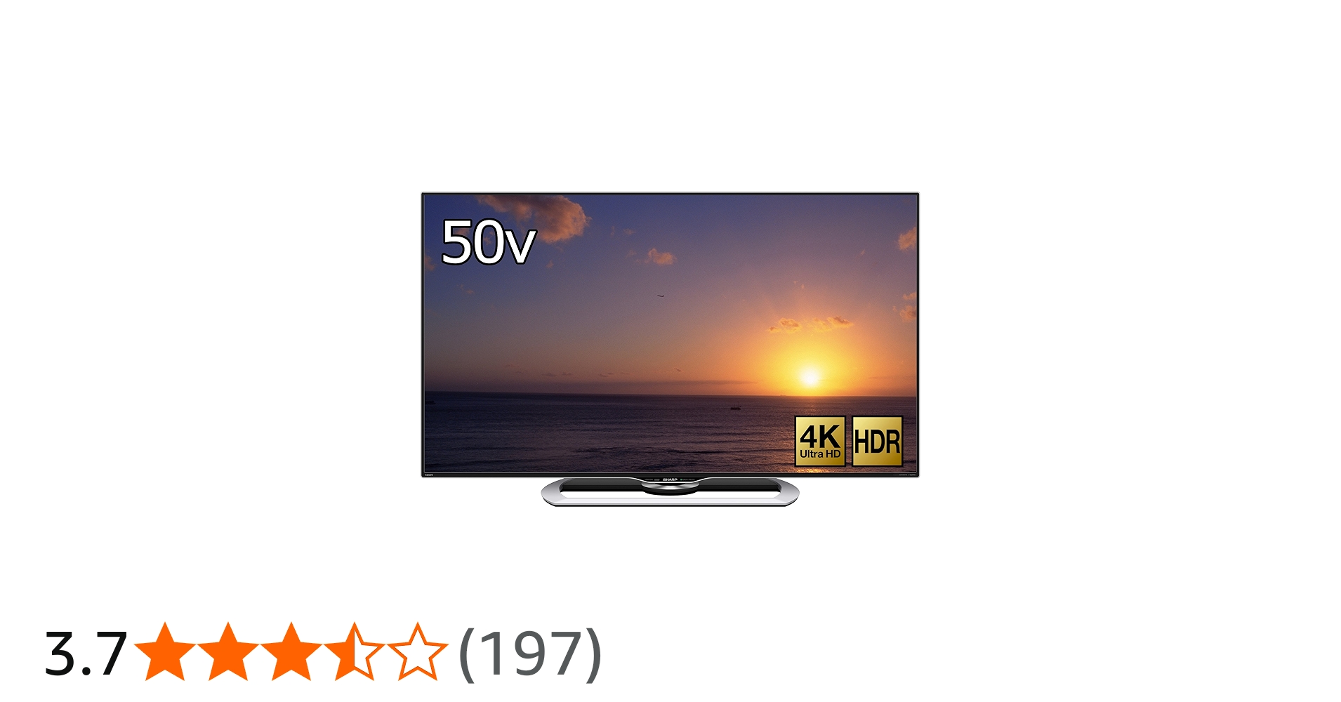Amazon.co.jp: シャープ 50V型 液晶 テレビ AQUOS LC-50US40 4K HDR