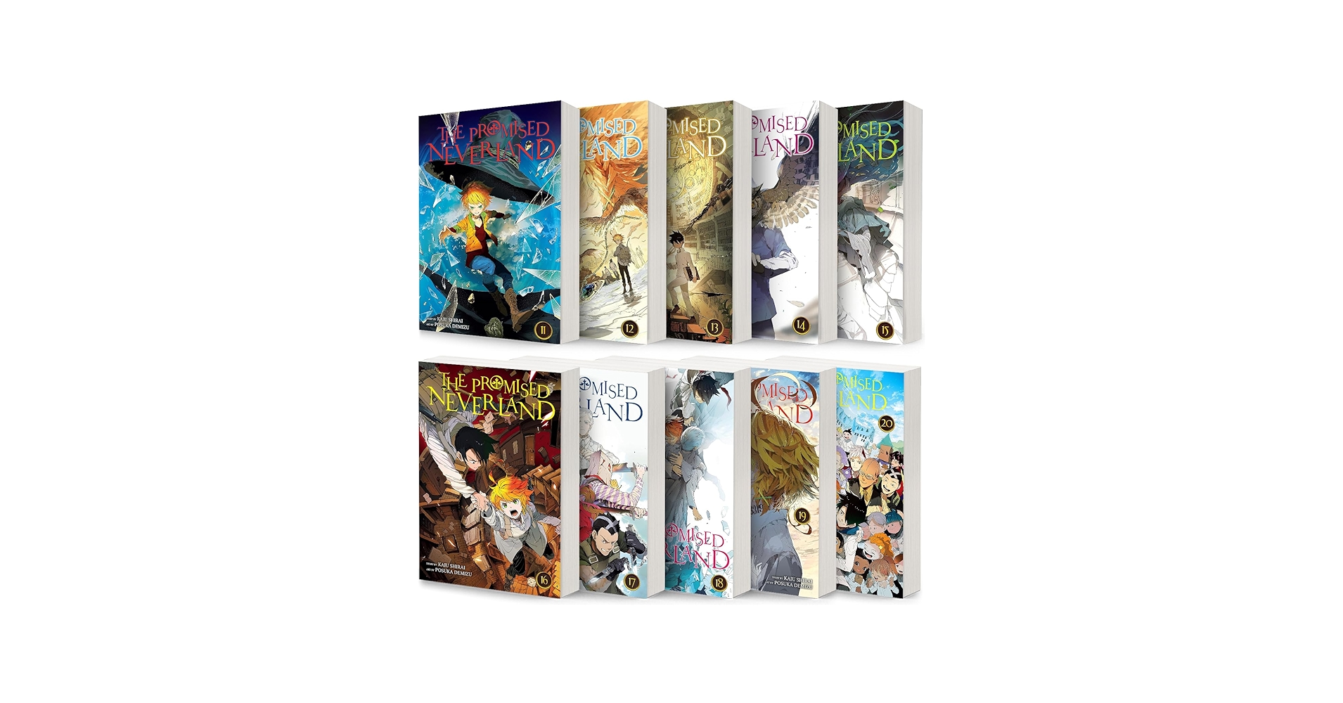 The Promised Neverland Vol (11-20): 10 Books Collection Set by