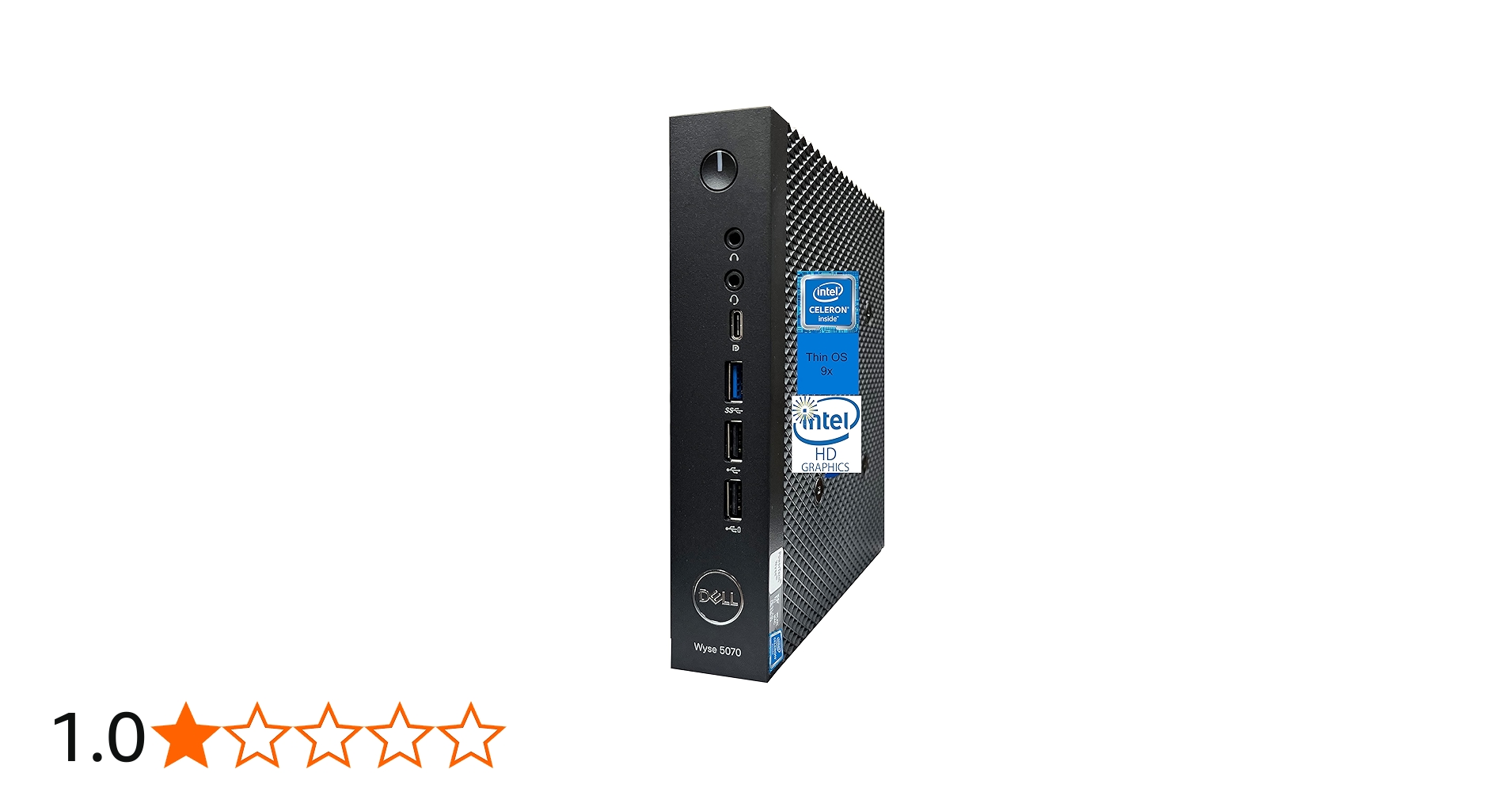 Dell Wyse 5070 Thin Client, Intel Celeron J4105 4-Core, 4GB RAM