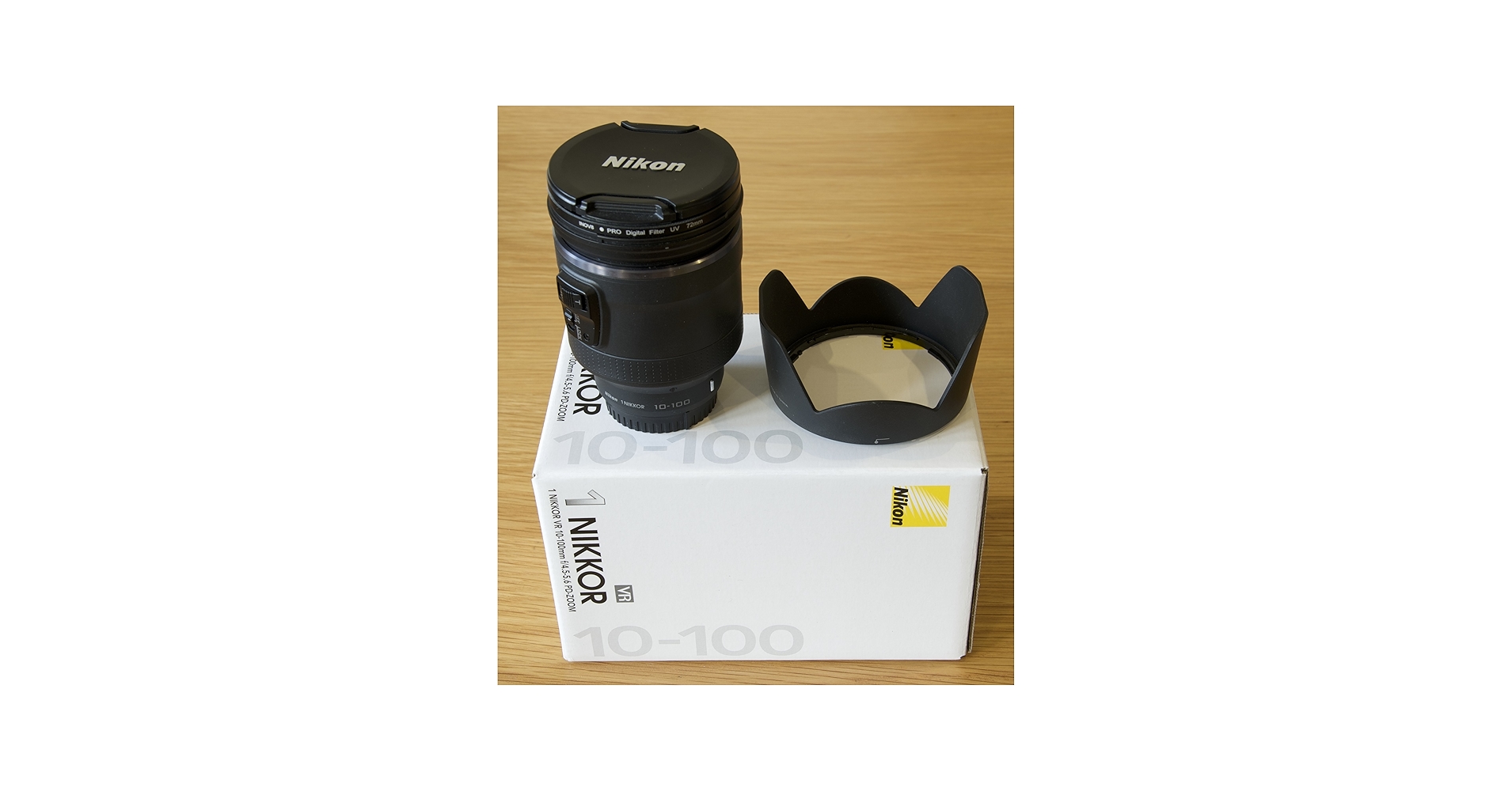 Amazon.com : Nikon 1 NIKKOR 10-100mm f/4.5-5.6 VR (Black) : Camera