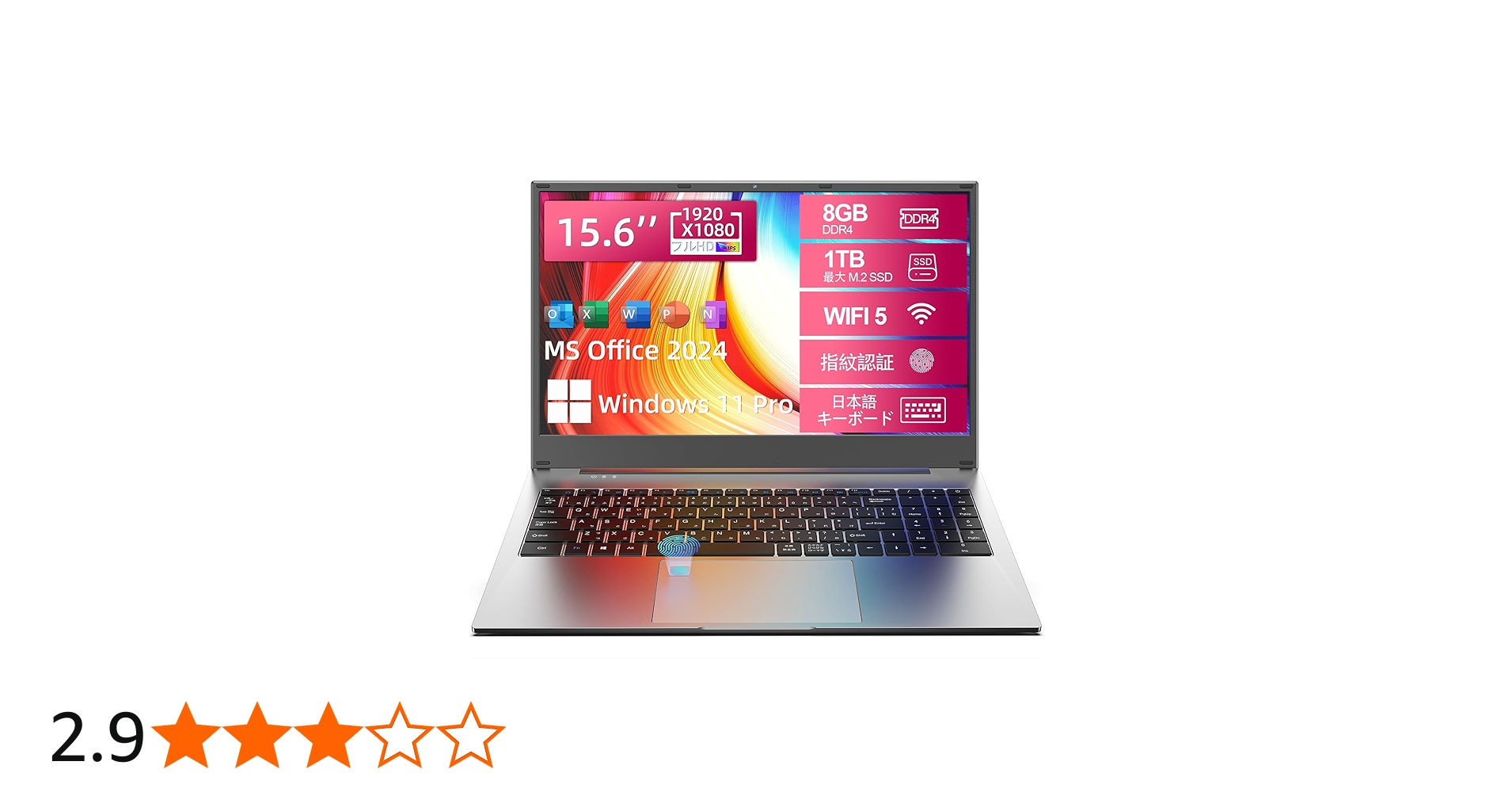 動作保証☆VETESA 15.6インチ 8GB SSD256GB バッテリー使用 動作保証