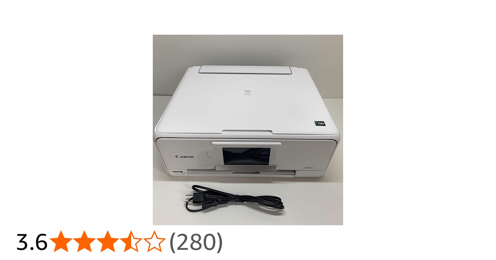 Amazon.co.jp: キヤノン インクジェット複合機TS8130 WHITE