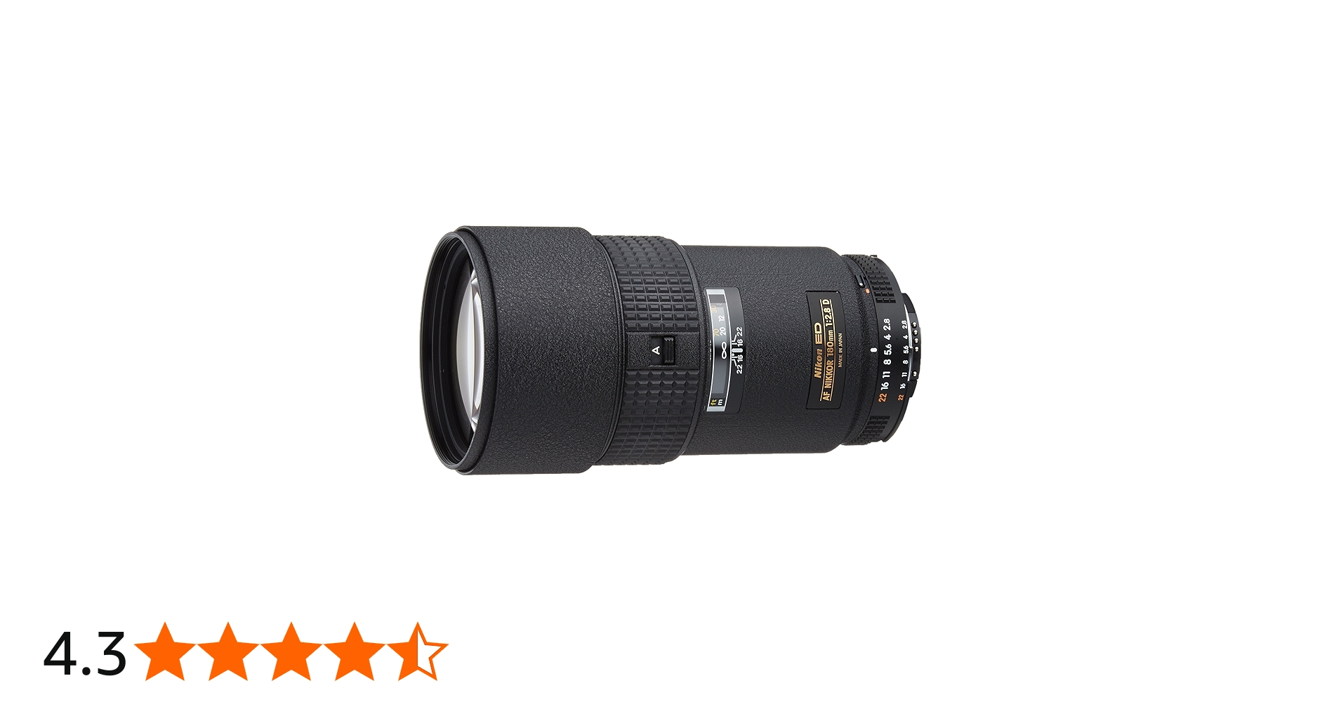 Amazon.co.jp: Nikon 単焦点レンズ Ai AF Nikkor 180mm f/2.8D IF-ED