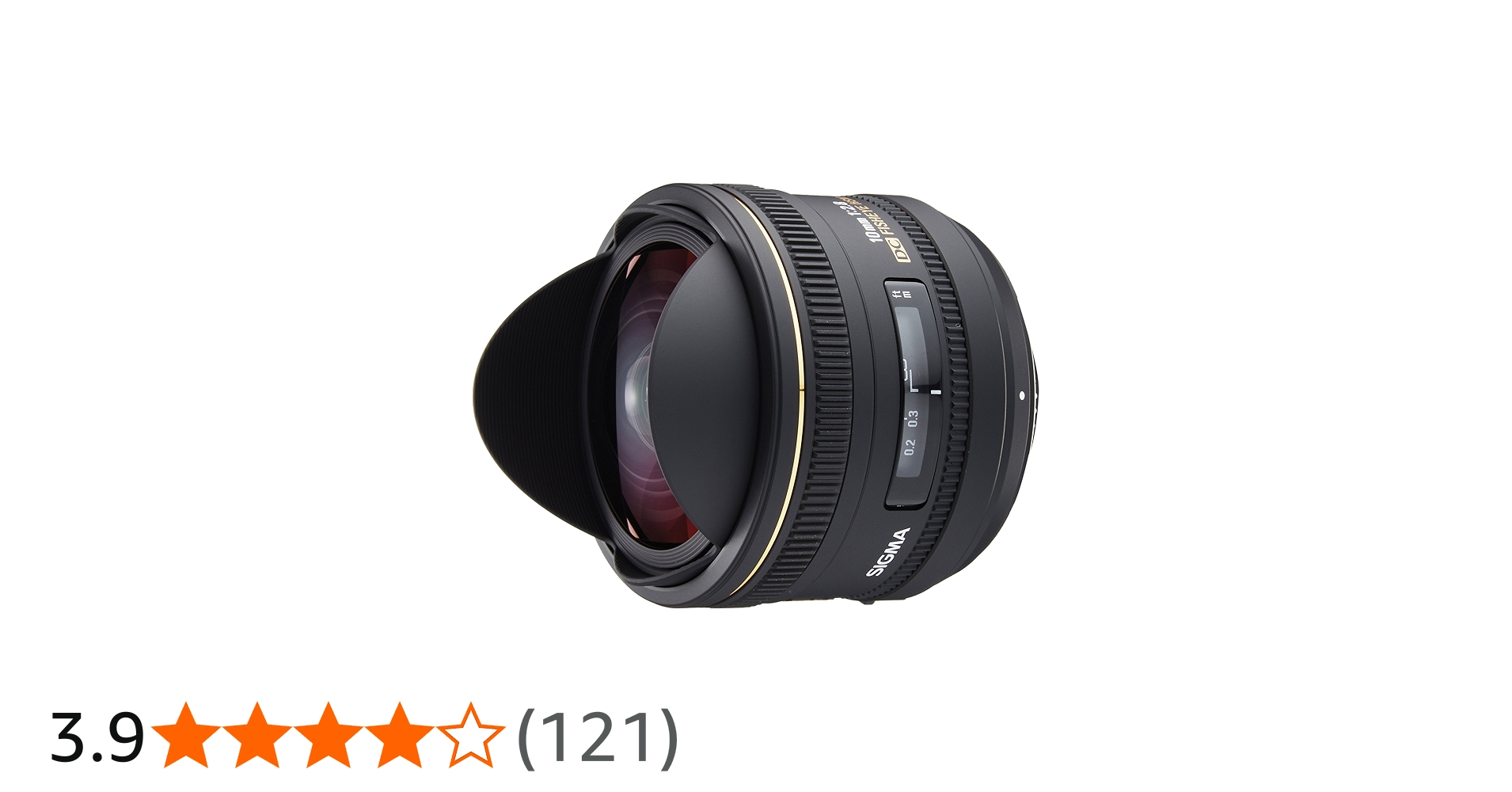 Amazon.co.jp: SIGMA 単焦点魚眼レンズ 10mm F2.8 EX DC FISHEYE HSM