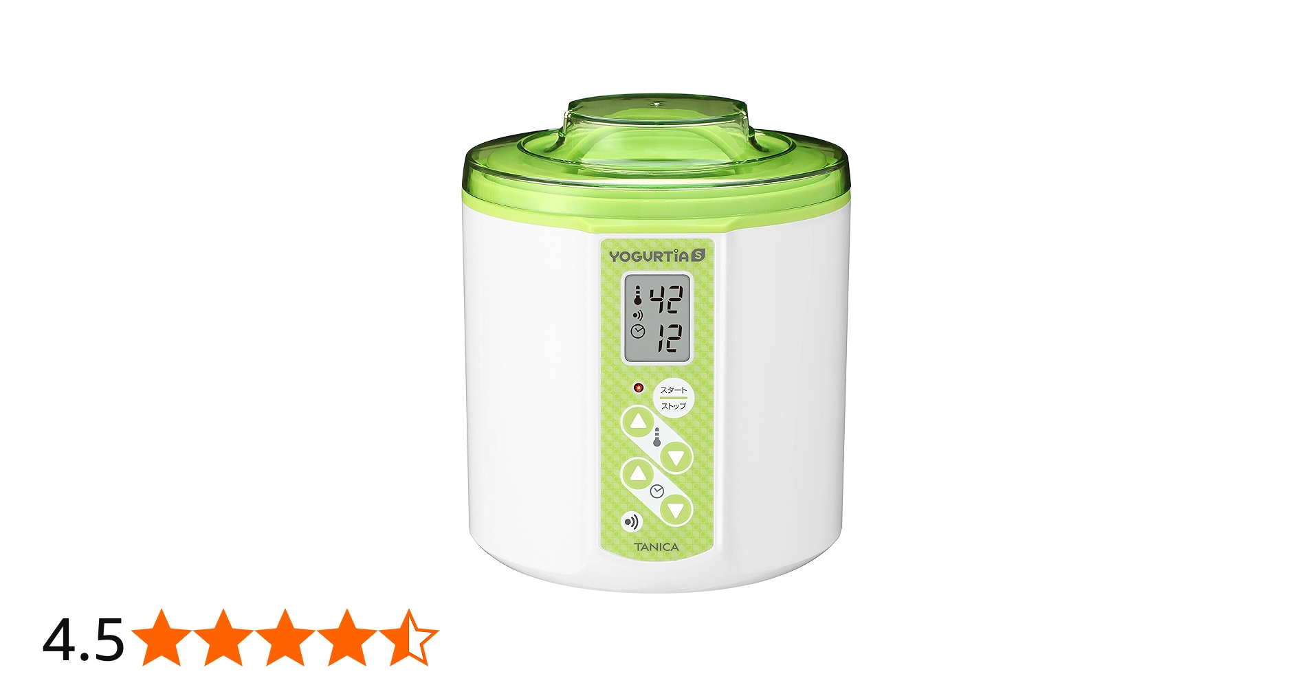 Amazon | TANICA 温度調節(25～70℃) ・タイマー・ブザー付ヨーグルト