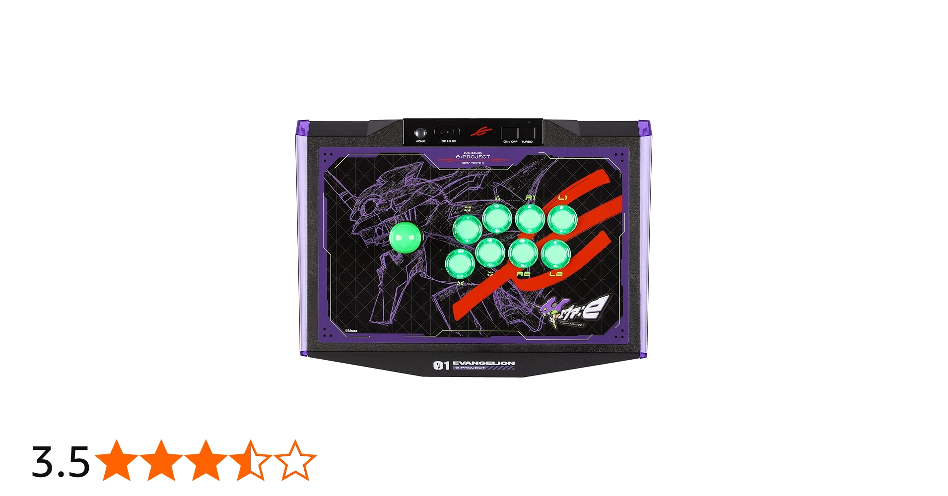Amazon.co.jp: EVANGELION e:PROJECT ARCADE CONTROLLER【PC・PS4・PS3