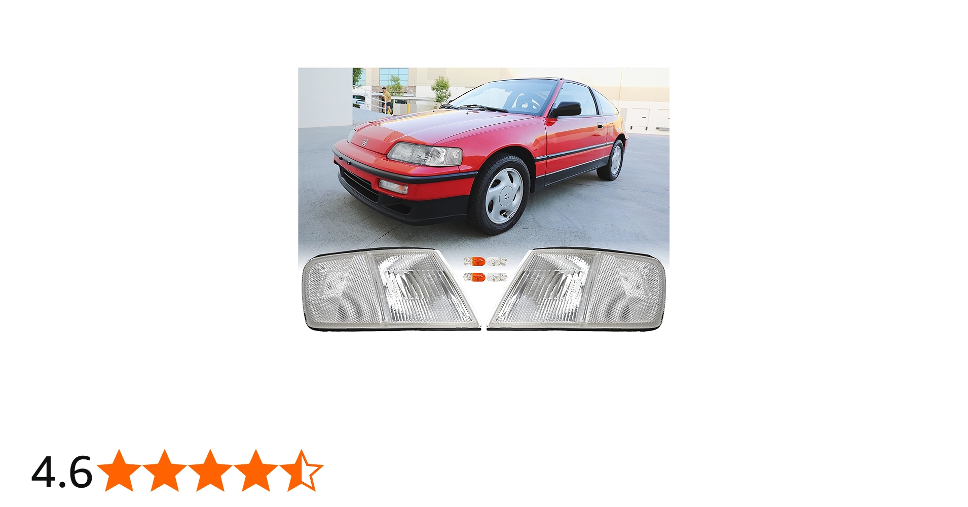 Amazon.co.jp: USR DEPO 90-91 CRX コーナーライト - フロント