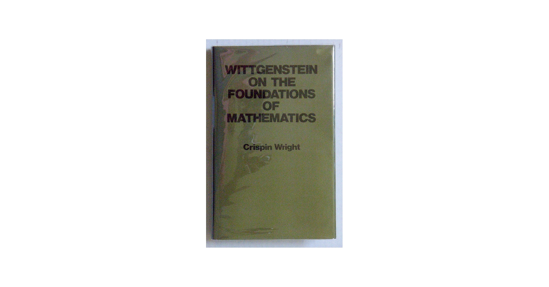 Amazon.com: Wittgenstein on the Foundations of Mathematics