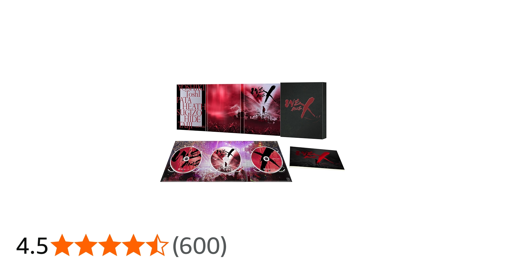 Amazon.co.jp: WE ARE X DVD スペシャル・エディション(3枚組) : X