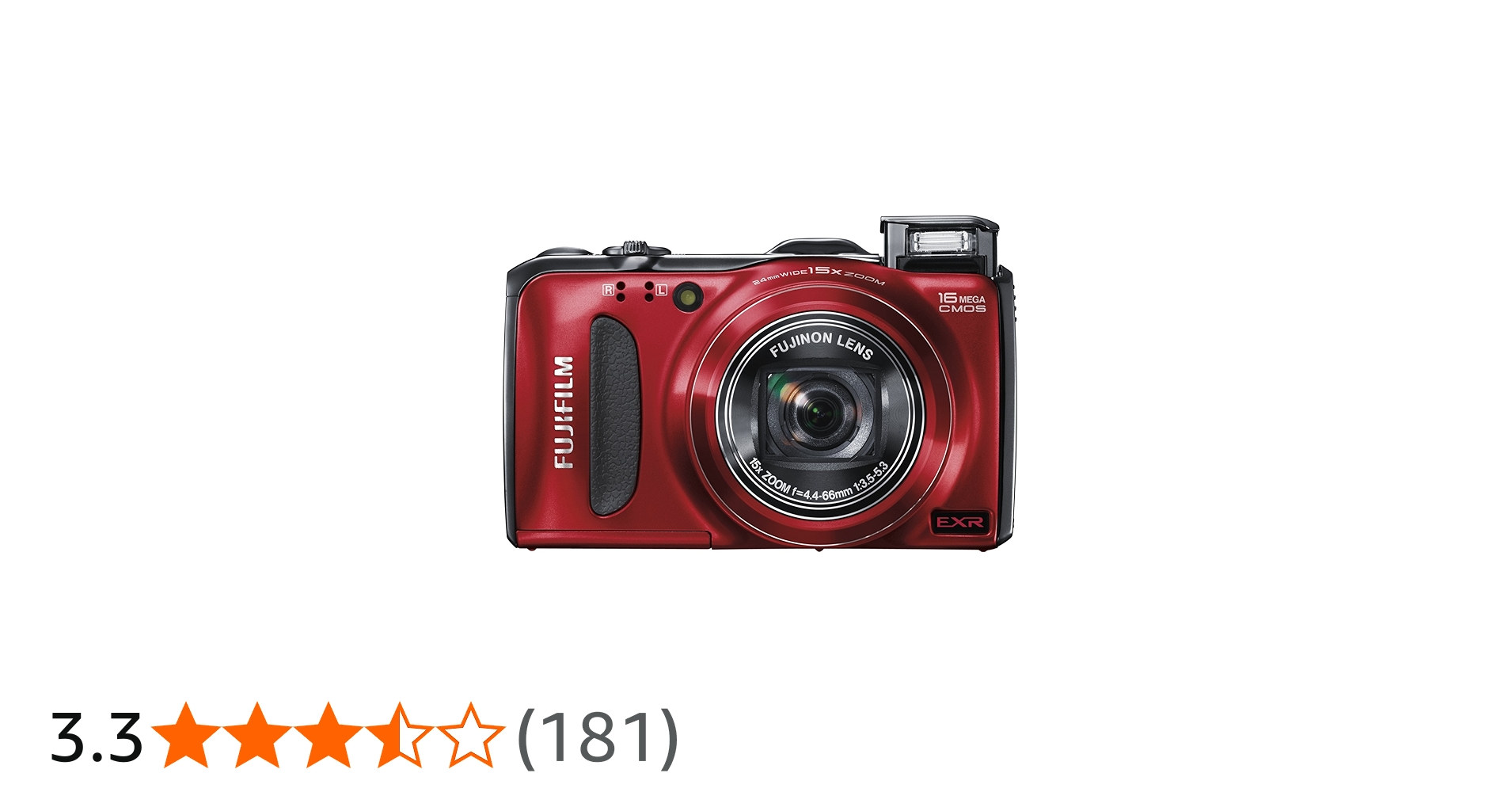 Amazon | FUJIFILM デジタルカメラ FinePix F550EXR レッド FX-F550EXR