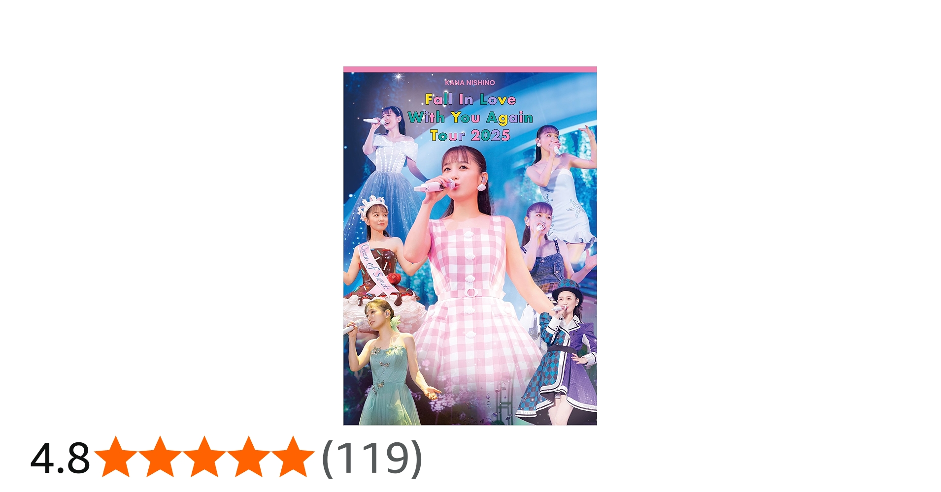 Amazon.co.jp: Kana Nishino Fall In Love With You Again Tour 2025