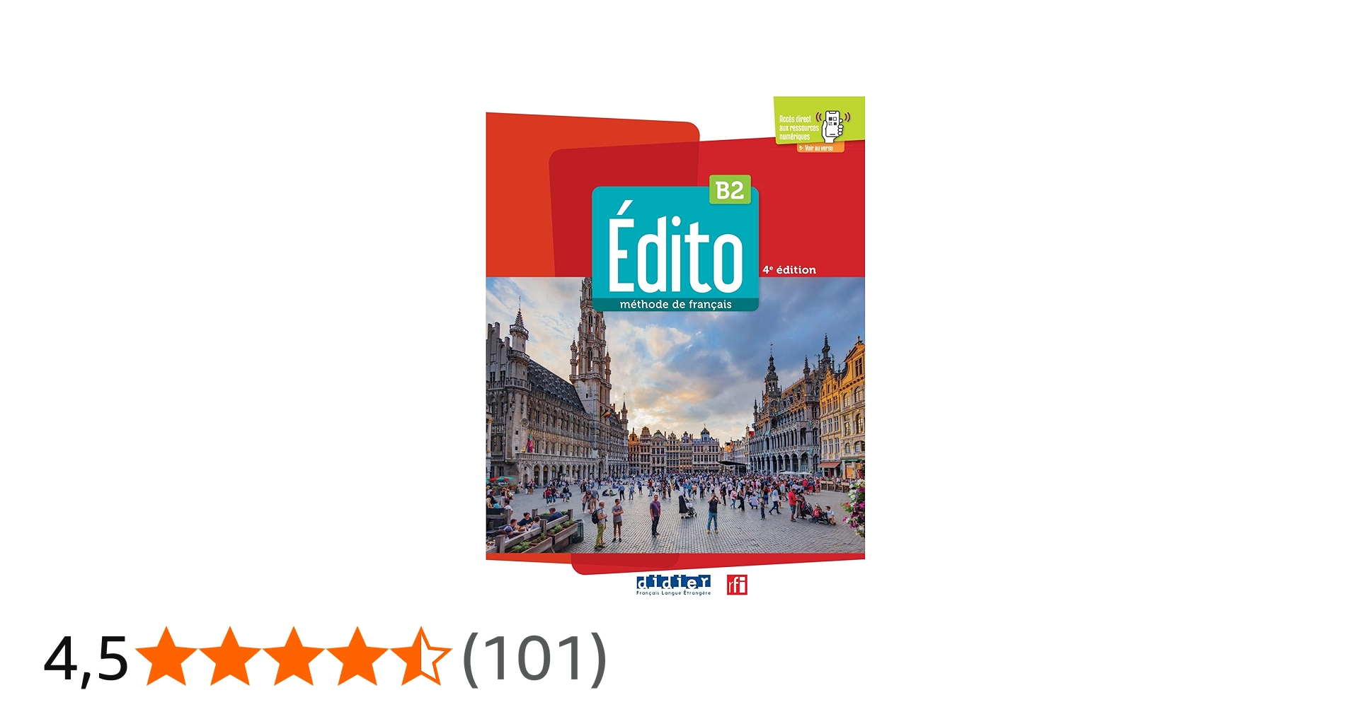 Édito B2 - édition 2022-2024 - Livre + didierfle.app : Abou-Samra