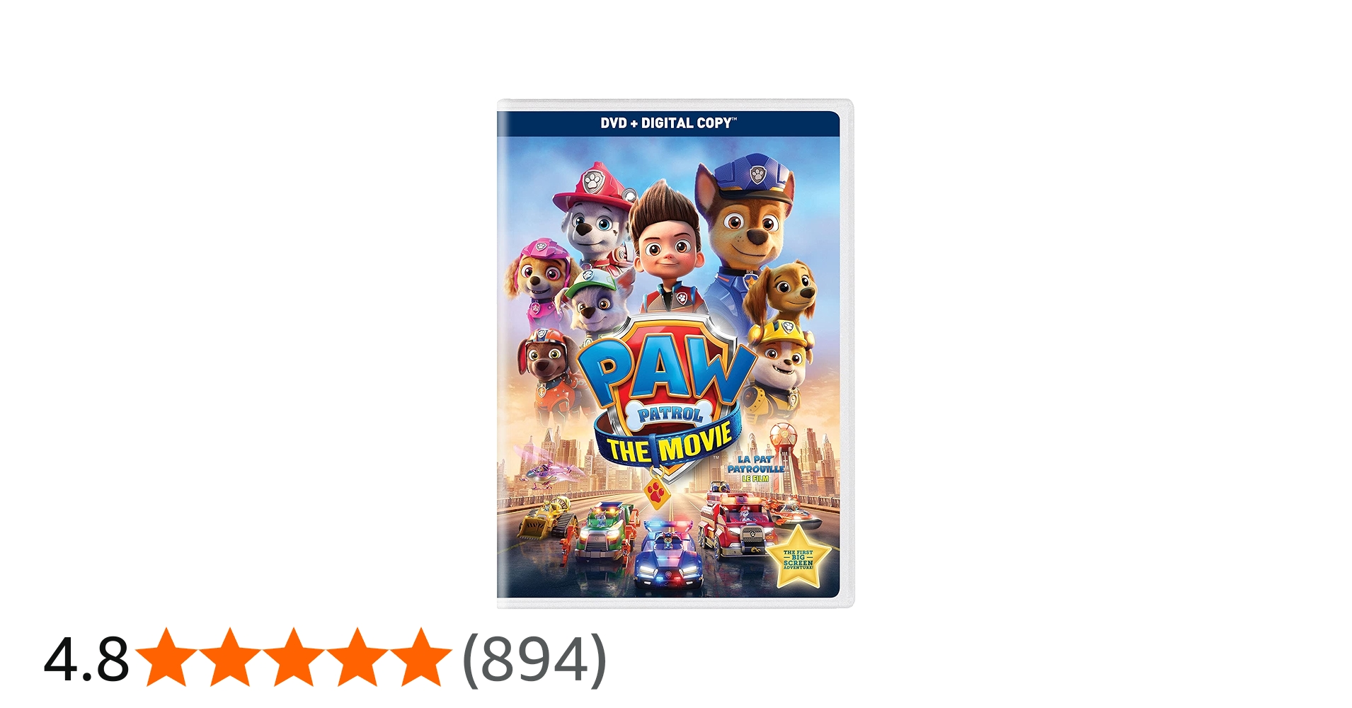 PAW Patrol: The Movie - DVD (Bilingual): Amazon.ca: Various