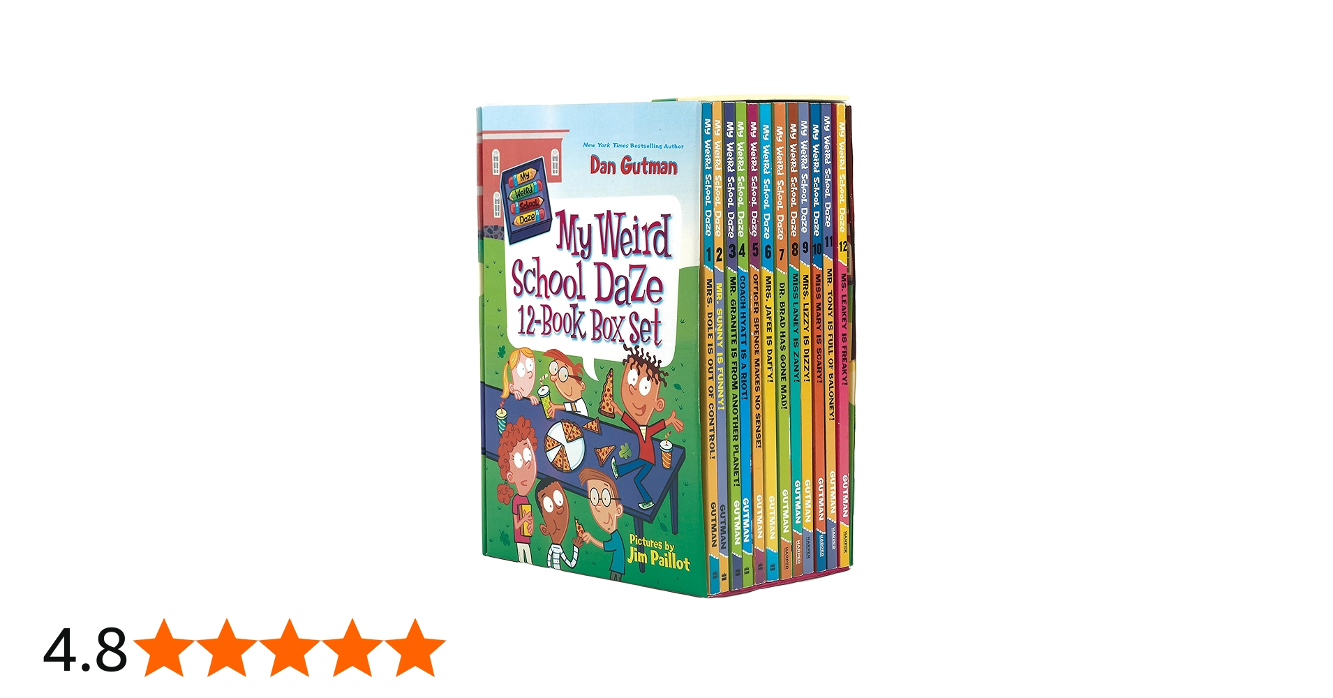 Amazon | My Weird School Daze 12-Book Box Set: Books 1-12 | Gutman